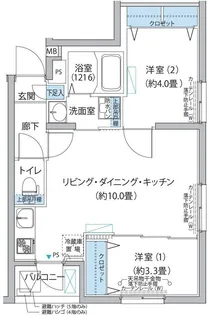 PERSICA NAKANO【5階】の間取り