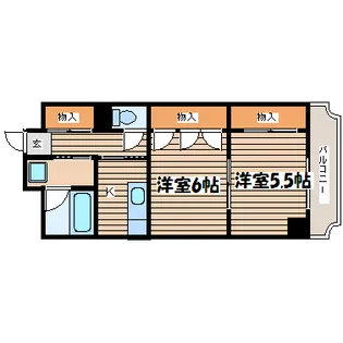 ロイヤルヒルズ泉中央【4階】の間取り