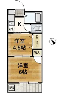 第2メゾン平野【2階】の間取り