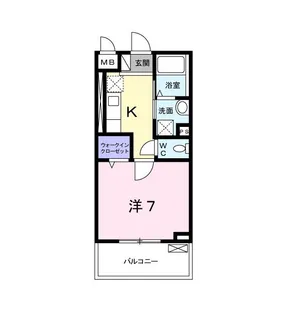 プランドール アイ【3階】の間取り