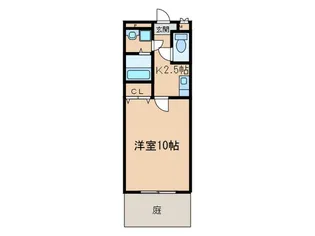 メゾンフル-ル【1階】の間取り