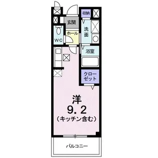 アルバA【2階】の間取り
