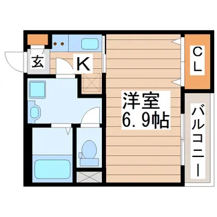 Slow&Easy【2階】の間取り