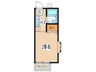 カーサ白楽【2階】の間取り