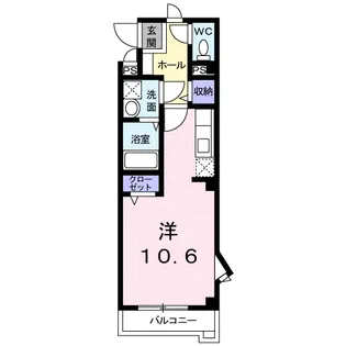 ヴィラージュ・エトワールI【2階】の間取り