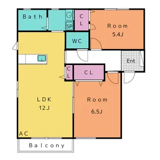 メゾン・コンフォート【2階】の間取り