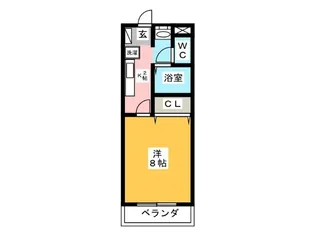 ヴィラロッソ【3階】の間取り