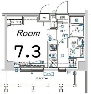 グランフォース立石【5階】の間取り
