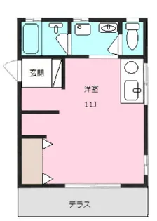 パークウエスト【2階】の間取り