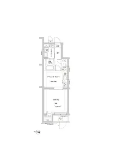 RELUXIA方南町II【1階】の間取り