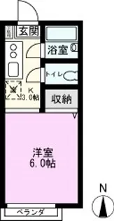 メゾンM【1階】の間取り