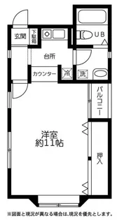 ピソアスール【1階】の間取り