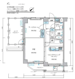 ARCOBALENO KAMEIDOII(アルコバレーノ亀戸II)【5階】の間取り