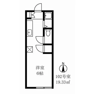 セントレージM【1階】の間取り