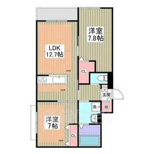 Primavera Musashino【1階】の間取り
