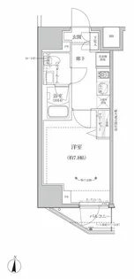 RELUXIA亀有【2階】の間取り