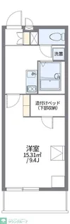 レオパレスアマデウス【3階】の間取り