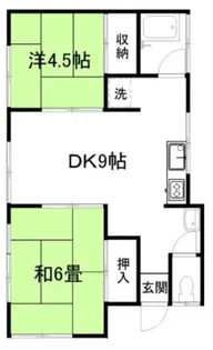 パピヨン【2階】の間取り