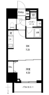 アーバンパーク王子II【2階】の間取り