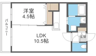 GARE 千歳【3階】の間取り