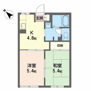 ディアスZEN C【1階】の間取り