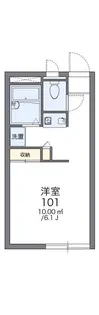 レオパレスコートリベルテ(11040)【1階】の間取り