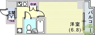 藤和シティコア神戸中道通【3階】の間取り