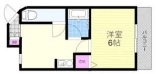 グリーム宮原【4階】の間取り