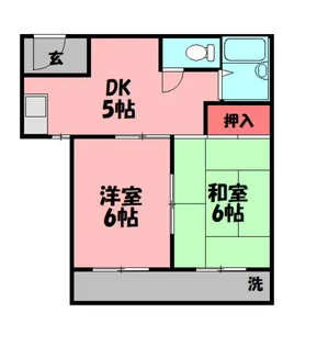 リアライズ門真(旧山本マンション)【2階】の間取り