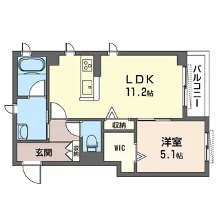 サンライトクリスタル【3階】の間取り