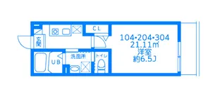 BEYOND菊名【2階】の間取り
