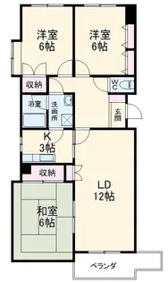 エミネンスみたけ台【1階】の間取り
