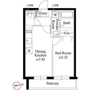 メモラ池袋【1階】の間取り