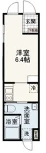 タスキリシェス南品川WEST【5階】の間取り