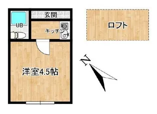 プラザ・ドゥ・フィノ【1階】の間取り
