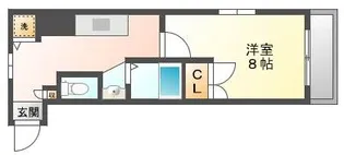 ロアール榎町【5階】の間取り