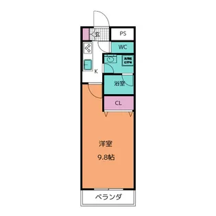 La Paltida【3階】の間取り