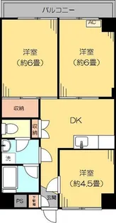 メゾン練馬【3階】の間取り