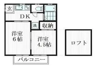 エクセルファースト【1階】の間取り