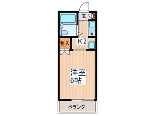 メゾン・ド・デン【2階】の間取り