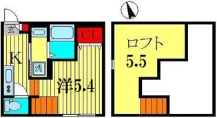 RIZEST 新松戸西【1階】の間取り