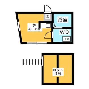 竹下ビル【2階】の間取り
