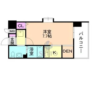 W.O.B.MIKUNI(三国)【5階】の間取り
