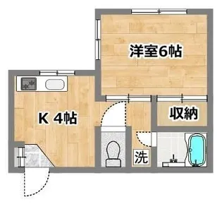 若林ビル【3階】の間取り
