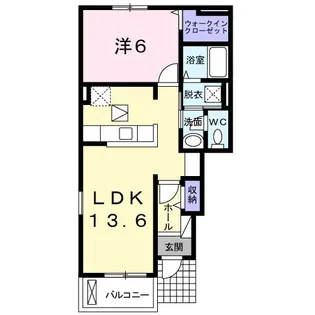 インノバール【1階】の間取り