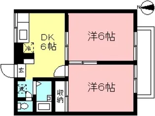 メゾンたかはたA棟【1階】の間取り