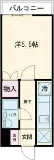ノーベルコート立川【3階】の間取り