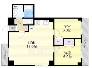第3キャッスルハイツ【2階】の間取り