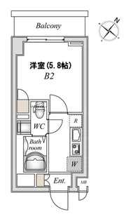 N-Stage稲城【1】【1階】の間取り