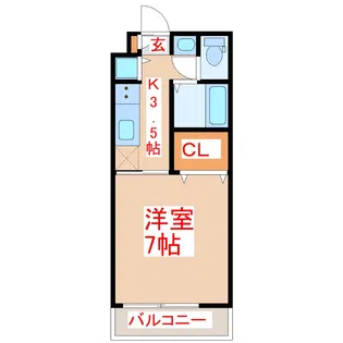 Bel Fiore【2階】の間取り